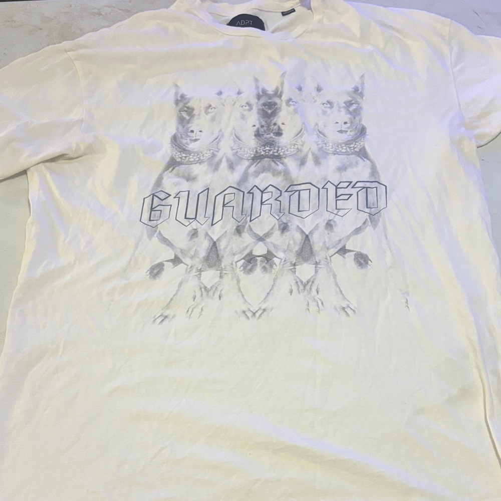 White Graphic Tee for Men